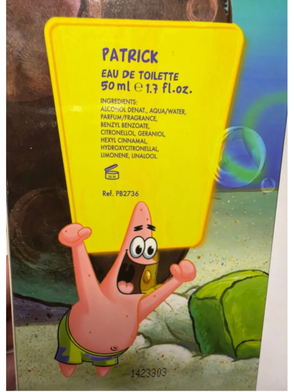 Nickelodeon SpongeBob SquarePants Patrick Pineapple Eau De Toiletette 2014